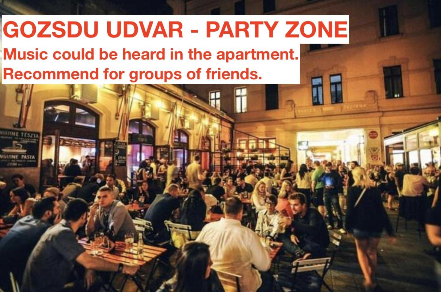 Apartment At Gozsdu Courtyard #Partyzone #Downtown #Freeparking Βουδαπέστη Εξωτερικό φωτογραφία
